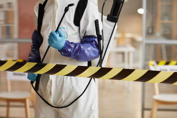 Professional Blood Cleanup technician working in Capay, CA